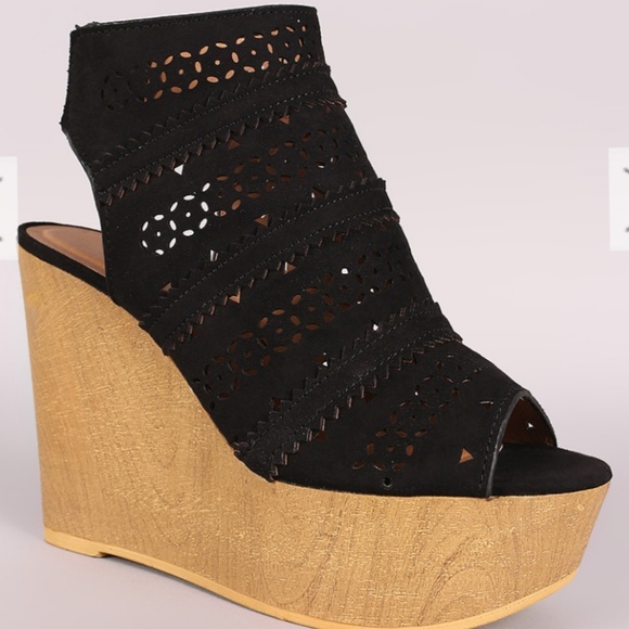 Last 5.5 Perforated Cage Wooden Platform Wedge - Picture 6 of 8